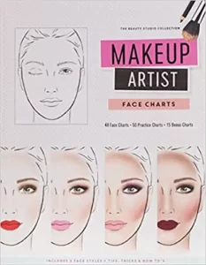 Makeup Artist Face Charts By Gina M Reyna best makeup books