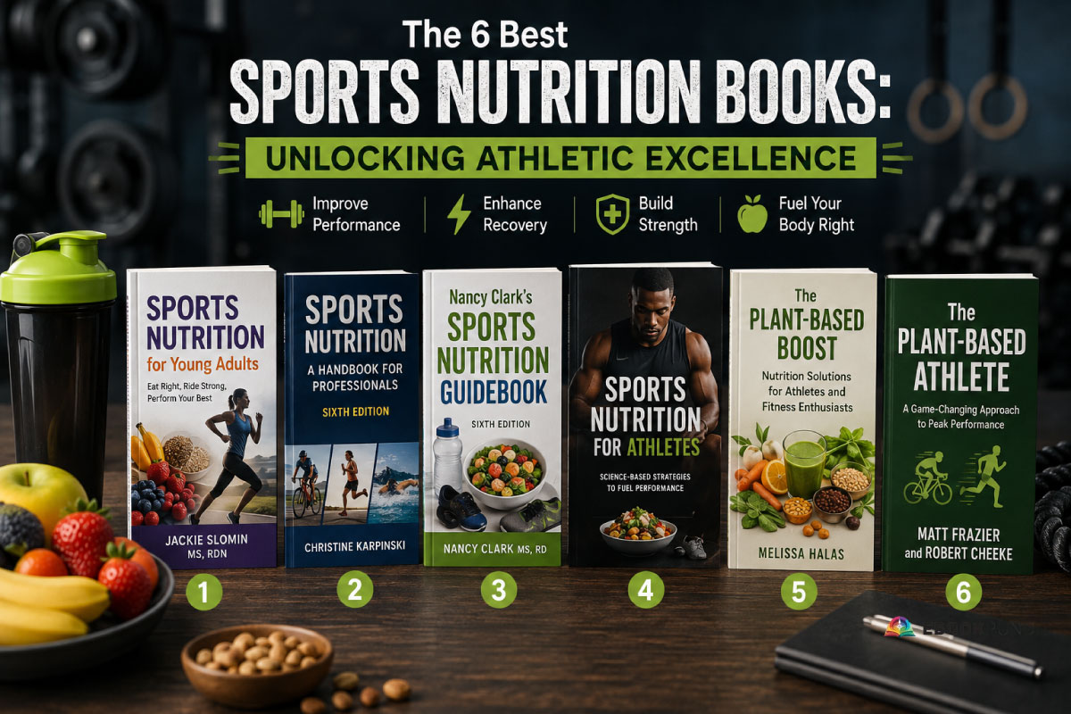 The 6 Best Sports Nutrition Books: Unlocking Athletic Excellence